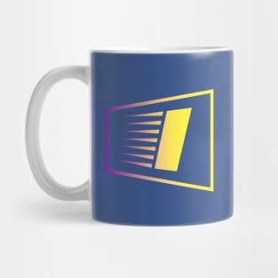 Letter I Letter Art Mug